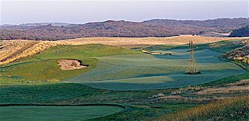 The windmill on the tough 10th hole