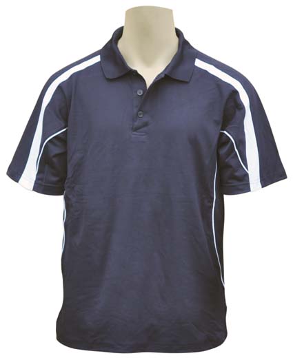 navy white shirt