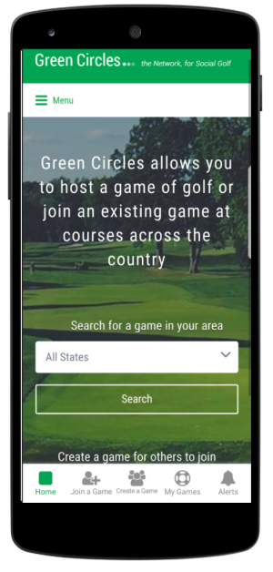 green circles golf