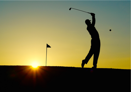 unwind after golf
